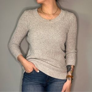 Knit 3/4 Sleeve Sweater